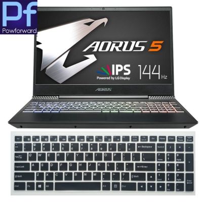 Silicone Laptop Keyboard Cover Skin Protector For Gigabyte AORUS 5 (Intel 9th Gen)  NA-7US1121SH Gaming Notebook 15 15.6 inch Keyboard Accessories
