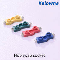 10ชิ้นแพ็ค Kelowna Hot Plug ฐาน Hot-Swap ซ็อกเก็ตสำหรับ Gateron Outemu Cherry MX Switches แป้นพิมพ์ DIY ขายส่ง