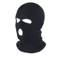 Full Face Cover Ski Mask Hat 3 Holes Windproof Knit Beanies Bonnet Winter Warm Unisex Caps