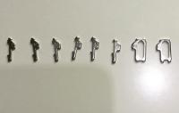 【YF】 HON66 Repair Accessories Car Lock Reed Plate For Honda Auto key Kit Locksmith ToolTotal 340PCS(8 Models )