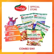 COMBO 5IN1 TIẾT KIỆM MÌ THANH LONG ĐỎ + TRẮNG CATY 10 gói 70g