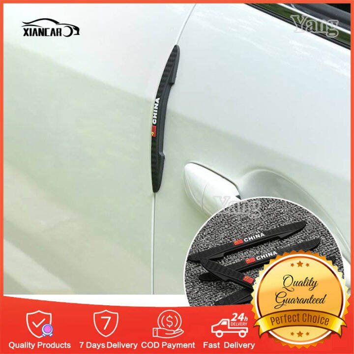 4 Pieces Car Door AntiCollision Strip Universal Auto Door Side Edge