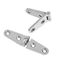 ✒◐ 2 Pieces 316 Stainless Steel Boat Marine Deck Cabin Strap Hinge