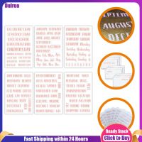 Dulrua [Sale] 117pcs Multi-Function Budget ers Classifying Cash Envelope Labels Portable Label ers