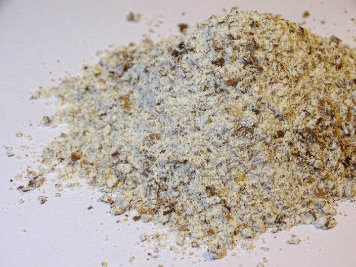 [Coarse rye flour 2500g] Black wheat flour whole wheat coarse grain flour whole wheat bran