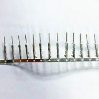 100pcs Dupont Male Pin Crimp Pin Jumper Terminal Connector Terminal Metal 2.54mm