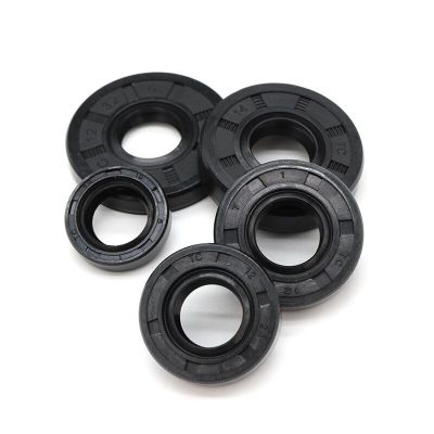 2pcs Inner Dia 8 - 25mm TC/FB/TG4 Type Skeleton Oil Seal Gaskets NBR Nitrile Rubber Lip Seals For Rotary Shafts Bearings Seals