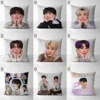 Kpop Cushion Kpop Pillowcase Plush pillowcase Version DIY 94 Cushion Cover Square Poszewka 40x40CM 45x45CM