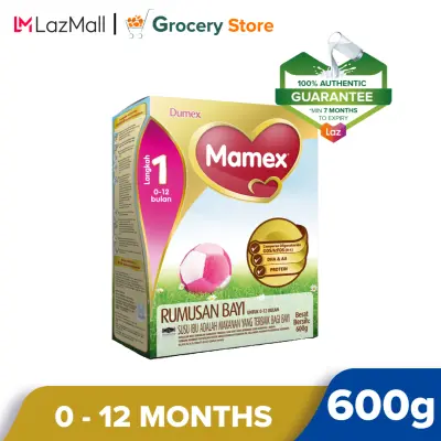 Dumex Mamex Step 1 Baby Formula