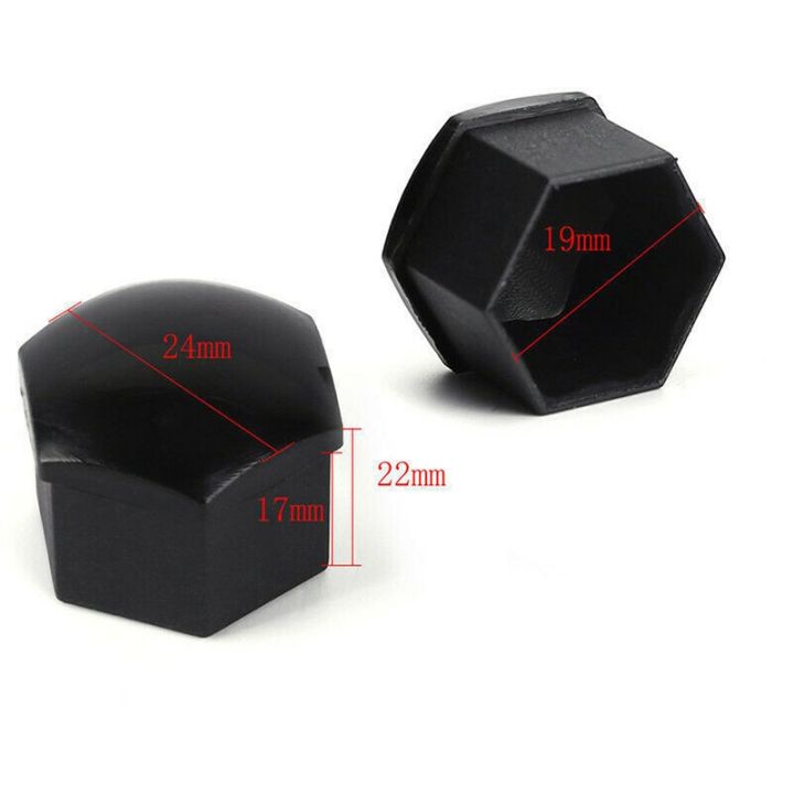 abs-plastic-removal-tool-17mm-glossy-black-alloy-wheel-nut-bolt-cover-is-a-universal-kit-suitable-for-any-car