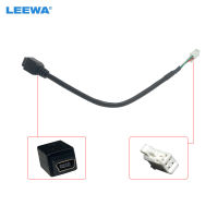 LEEWA Car Audio Input Media Data Wire Mini USB To 4Pin Cable Adapter For Nissan Ford USB AUX Cable #CA6669