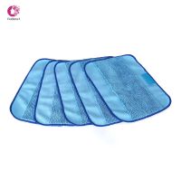 10 Pcs Microfiber Mopping Cloth Washable Reusable Mop Pads Fit iRobot ava 380