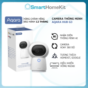 Camera thông minh Aqara G3 Homekit Indoor 2K AI Tracking Xoay 360 độ