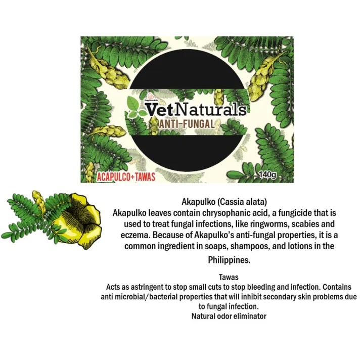 VET NATURALS ANTI FUNGAL DOG SOAP 140G Lazada PH