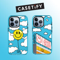 Drop proof CASETIFY phone case for iPhone 15 15pro 15promax 14 14pro 14promax 13 13pro 13promax soft case Smiling Balloon for 12 12pro 12promax iPhone 11 xsmax 7+ case high-quality