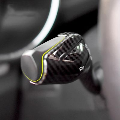✆☂∈ For 15-20 Ford Mustang Car Wiper Gear Lever Decorative Sticker Wiper Cover Interior Modification Accessories