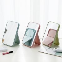 【BEIBEI】 TKK MALL Face Makeup Mirror Desktop Vanity Mirror Large Folding Portable Square Mirrors