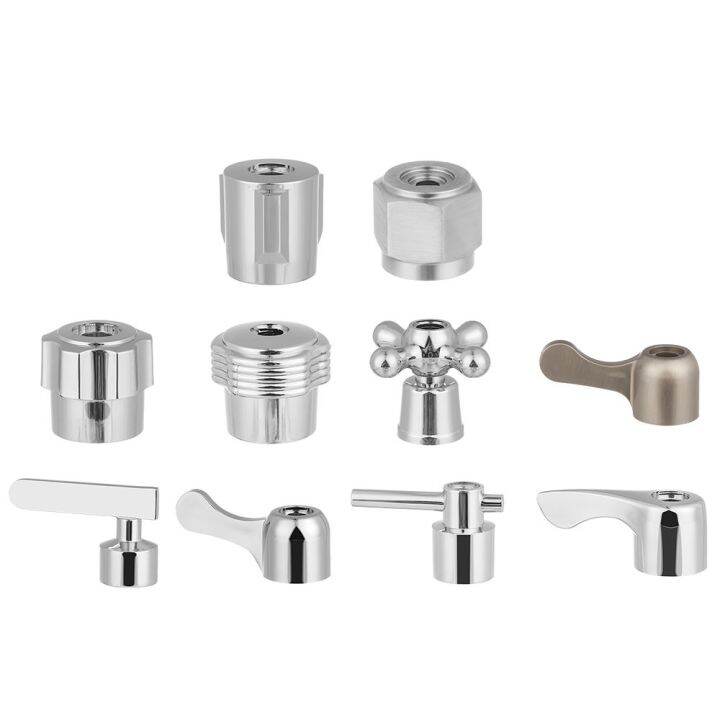 PETIBAG 1Pcs Universal Quick Open Valve Core Handwheel Faucet Switch Handle Small Spout Triangle