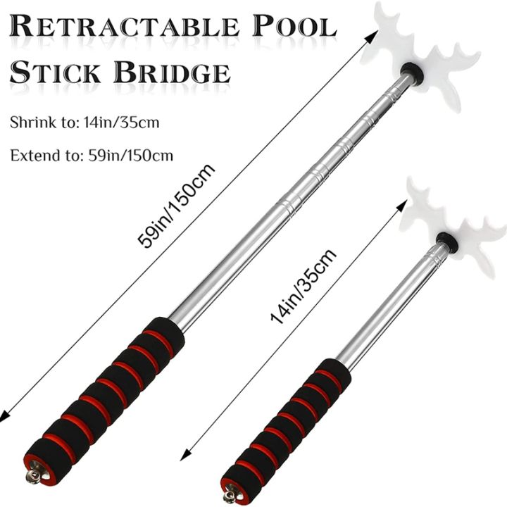 retractable-billiard-cue-stick-bridge-with-bridge-head-billiard-pool-cue-accessory-for-pool-table-bridge-head