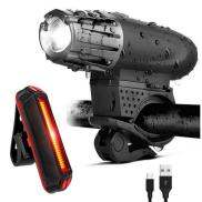 Bike Lights Bicycle Lights Front and Back USB Rechargeable Bike Light Set