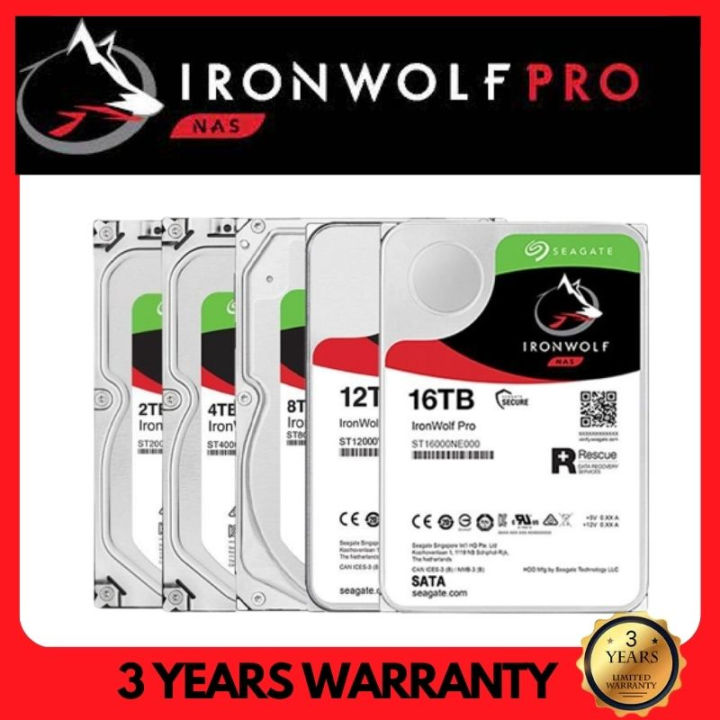 Seagate Updates Ironwolf Pro Line HDD With Up To 18 TB Capacities