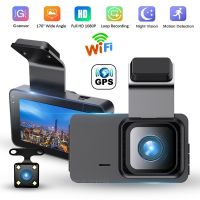 Car DVR WiFi Dash Cam 3.0 Full HD 1080P Rear View Camera Video Recorder Auto Dashcam Black Box GPS Car Accessories Night Vision