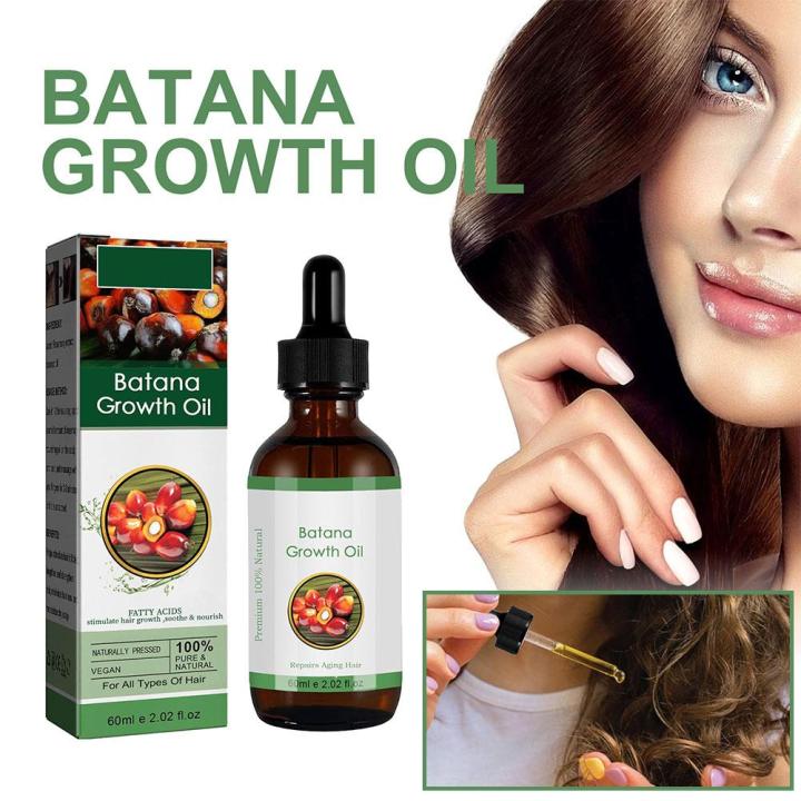 Batana Growth Oil Hair Thicken And Smooth Hair Moisturize Fall Roots Hair Essential AntiHair