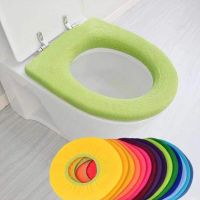 Warm Soft Toilet Cover Seat Lid Pad Toilet Seat Cover Mat Bathroom Closestool Protector Bathroom Accessories Set Toilet Covers