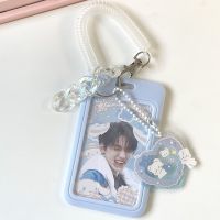 Transparent Photocard Holder Ins Photo Sleeves Card Idol Kpop Protector Bus Student Stationery Supplies