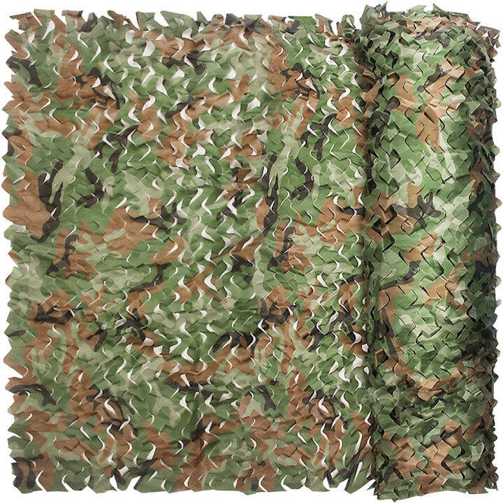 พรางสุทธิกว้าง-camo-ตาข่ายกลุ่มม้วนที่พักพิงดวงอาทิตย์ตาบอดสำหรับตั้งแคมป์กลางแจ้งล่าสัตว์เดินป่าเต็นท์สีอาทิตย์แล่นเรือรถปก