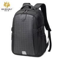 Golden Wolf (GB00433) กระเป๋าเป้สะพายหลัง waterproof laptop backpack 17" กระเป๋าเป้ ผ้ากันน้ำ