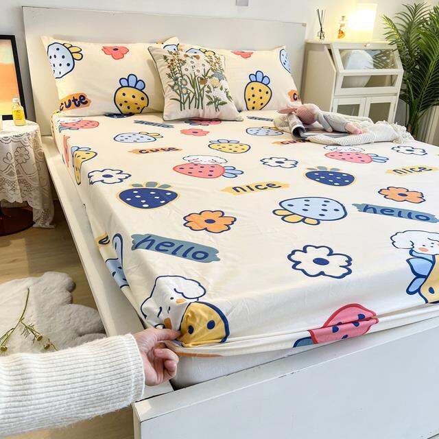 3-pcs-fitted-sheet-set-with-pillowcase-child-bedding-set-fitted-bed-sheet-and-pillowcase-single-queen-size-double-mattress-cover