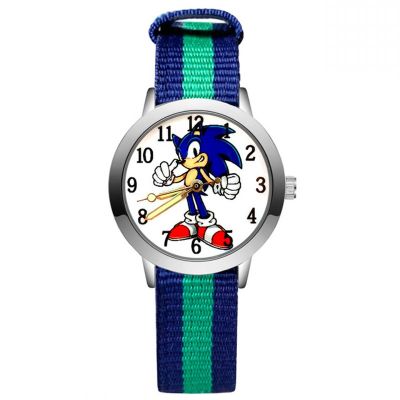 10ชิ้น U Nisex ผ้าไนลอนเด็กเด็กดูนักเรียนจับเวลา P Assometer ผ้าใบควอตซ์วันเกิดนาฬิกาข้อมือนาฬิกาหรู Relógio