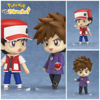 Model โมเดล Nendoroid เนนโดรอยด์ จากเกม Pokemon Lets Go โปเกม่อน เล็ตส์โก Red and blue แดง ฟ้า Mew มิว Ver Figma ฟิกม่า Figure Action SD แอ็คชั่น ฟิกเกอร์ Anime อนิเมะ การ์ตูน มังงะ Gift ของขวัญ Doll ตุ๊กตา manga