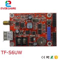 TF-S6UW WIFI+USB led controller 1280x16,640x32 pixels Wireless p10,F5.0,P16,F3.75 led module controller card