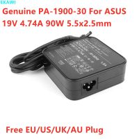 ของแท้ ADP-90YD PA-1900-30 B 19V 4.74A 90W EXA1202YH อะแดปเตอร์ AC สำหรับ ASUS N56VJ N56VM R500A ที่ชาร์จในแหล่งจ่ายไฟโน้ตบุ๊ค R500N