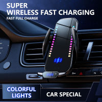 ที่วางศัพท์ในรถยนต์15W Wireless Charger Fast Charging สำหรับ 14 13 12X8 Xiaomi Samsung Magnetic Wireless Car Charger