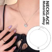 Magic New Moonstone Love Necklace Female Summer Extravagance Gift Design Jewelry Party Clavicle Minority Chain Sense Senior 2023 D2Q7