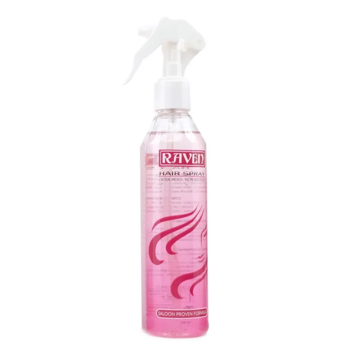 RAVEN Hair Spray with Pump 250ml | Lazada PH