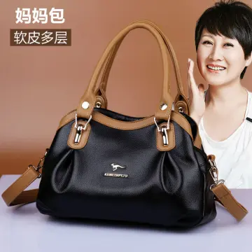 Mikana Sasaki Leather Shoulder Bag for Woman office bag korean fashion bag  white brown black bag | Lazada PH