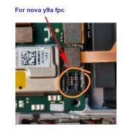 2pc สําหรับ nova y9a บนเมนบอร์ดปุ่มเพาเวอร์ลายนิ้วมือ Flex Connector