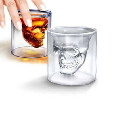 【CW】 SkullHead Whiskey Tequila Shot Glass Fun Wine Beer Drinking Cup