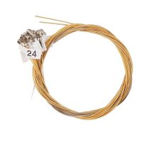 24 Strings Replacement Metal String for Lyre Harp, New Replacement Strings, Brighter and More Durable,24Strings