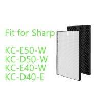 H12ตัวกรอง Hepa FZ-D40DFE FZ-D40HFE และถ่านกัมมันต์สำหรับ KC-D40ที่คมชัด KC-D50 KC-D40Y KC-E40-W KC-F50-W KC-E50-W