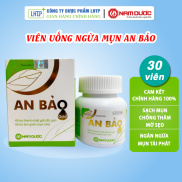 Viên uống ngừa mụn An Bảo- Viên uống giúp giảm mụn trứng cá