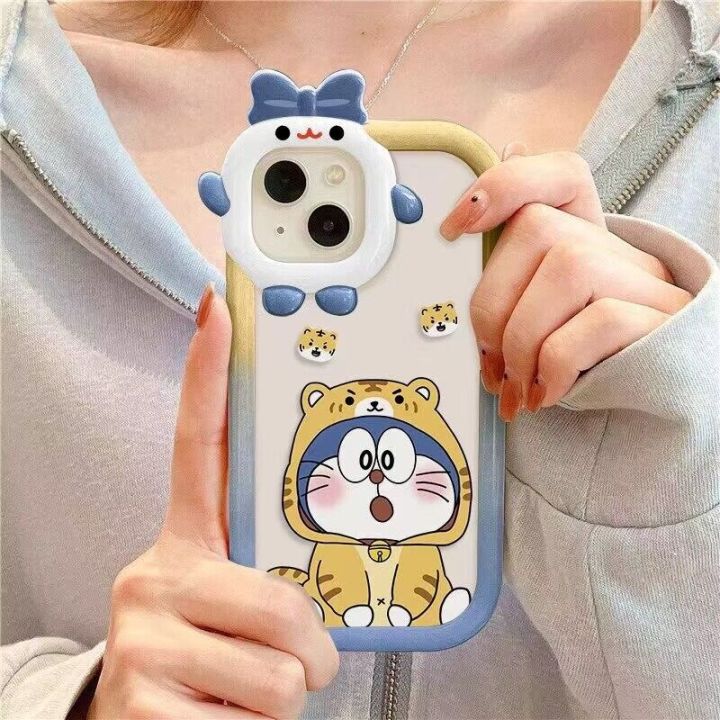 เคสโทรศัพท์สำหรับ-xiaomi-11-12-12s-pro-lite-poco-m3-x4-x3-x5-gt-pro-nfc-เคสการ์ตูนโดราเอมอน3d-โบว์เลนส์มอนสเตอร์ตัวเล็กน่ารัก-tpu-ใสซิลิโคนนิ่มแฟชั่นสร้างสรรค์