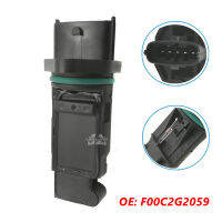 F00C2G2059มวล Air F LOW Meter เซ็นเซอร์ MAF สำหรับ Opel Vauxhall Astra Corsa F 00C 2G2 059 F00C262059เซ็นเซอร์เปลี่ยนอัตโนมัติ