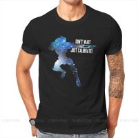 Garrus DonT Wait Just Calibrate Special Tshirt Mass Effect Commander Shepard Asari Game Hip Hop Gift Idea T Shirt Short Sleeve