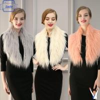 SADIE 1 PC 7 Colors Gifts Imitation Shawl Long Scarf Faux Fur Warm Winter