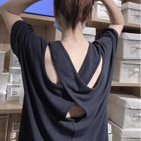 Plus Size 6XL 150kg Women Summer Backless t shirt White Black T-shirts Large Big Top T Shirt Ladies Womens Female Tee